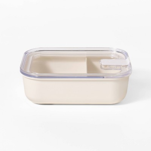 Bento Meal Prep Food Storage Container Cream - Figmint™
