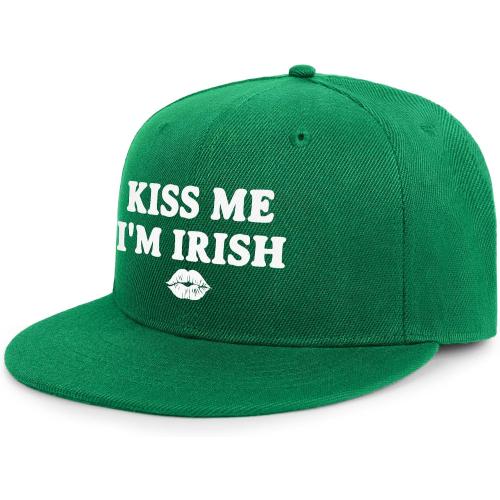 St Patricks Day Snapback Hats for Women Men - Green St. Patricks Hats Perfect for Parade Party - Gifts Ideal