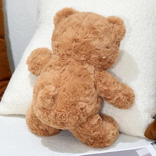 10inch Teddy Bear Stuffed Animal, Soft Teddy Bear Plushie Toys, Birthday Christmas Valentine's Day Gifts for Kid Boys Girls (Brown)
