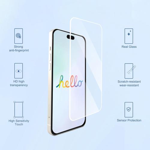 Ailun Screen Protector   Camera Lens Protector for iPhone 17, 3 3Pack