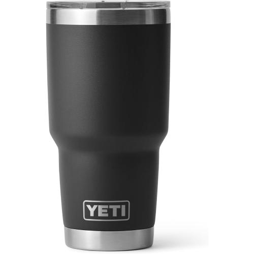 YETI Rambler 30 oz Stainless Steel Vacuum Insulated Tumbler w/ MagSlider Lid, Black