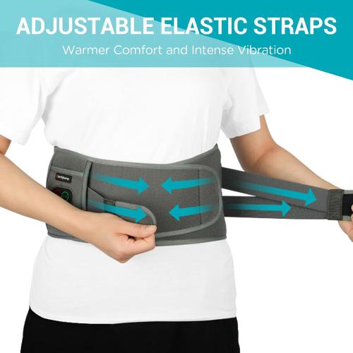 Comfytemp Cordless Heating Pad with Massager for Back FSA Eligible HSA Gift