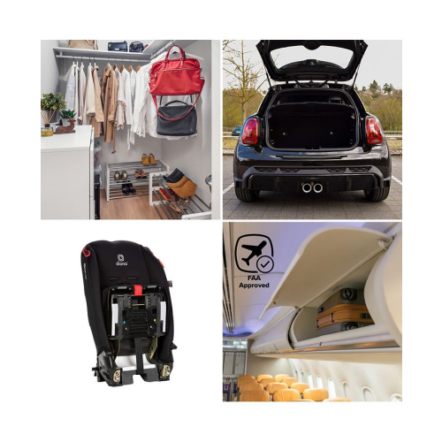 Diono Radian 3R All-in-One Convertible Car Seat and Booster - Black - No Size