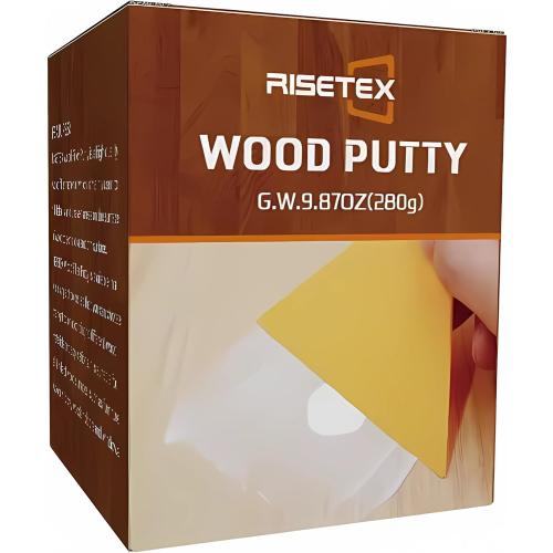 9.87 oz White Wood Filler Putty - Stainable, Paintable, Water Resistant