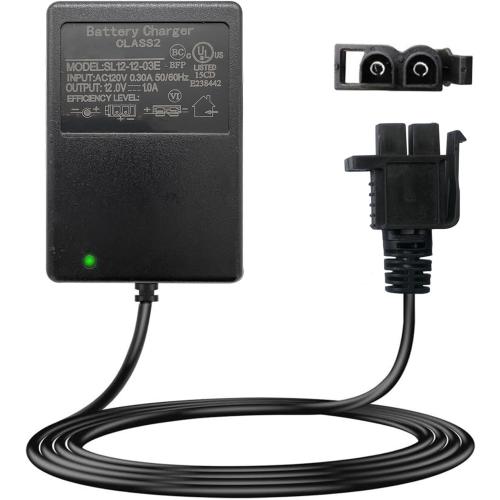 FLHFULIHUA12 Volt Charger for Kids Ride On Car Toys12v Battery Charger for Yamaha Raptor 700R Toyota FJ Cruiser Dumar MegaTredz Motion Trendz Power Supply Adapter for Children Electric Wheels Cars