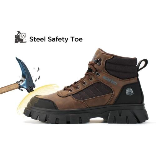 Men's 6 Inch Steel Toe Work Boots