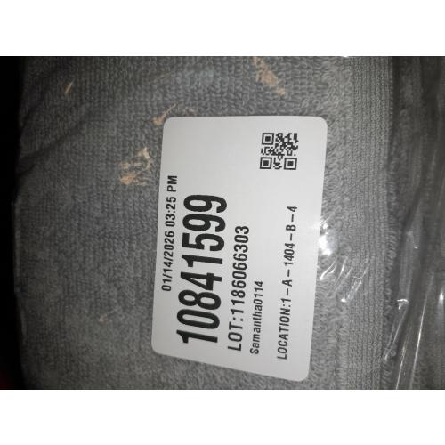 Haven Organic Cotton Terry Hand Towel in Harbor Mist Grey