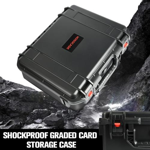 Graded Card Case Storage Box: Trading Card Storage Box with 12 Dividers