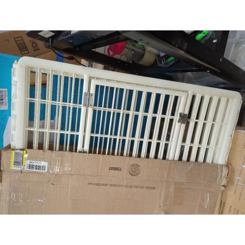 IRIS USA 24 4-Panel Dog Playpen with Door, 35 x 35 x 24, Puppy Playpen, Dog Play Pen Indoors, Pet Fence, Puppies/Small Dogs, White