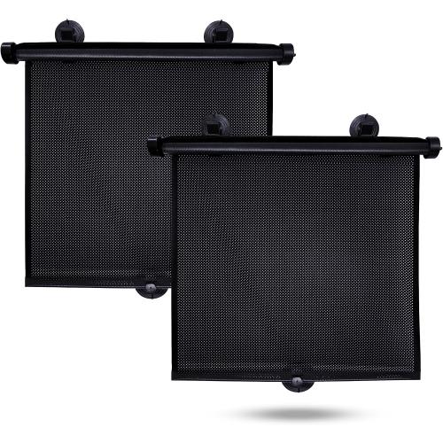 EcoNour Car Window Shades for Baby (2 Pack) Side Sunshade, Sun Visor