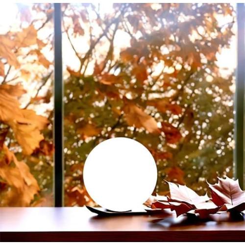 LED Globe Orb Light, 6-in LED Light Up Ball, Cordless Glowing Orb for Kids