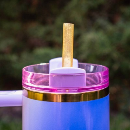 CharCharms 40oz Water Bottle Straws Wicked Glinda