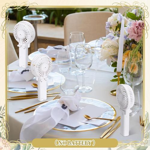Handheld Mini Fans Bulk for Wedding Favor,Classic