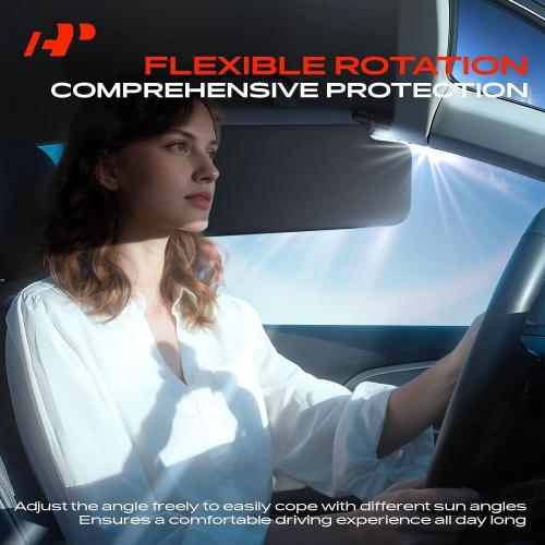 A-Premium Left Driver Side Sun Visor