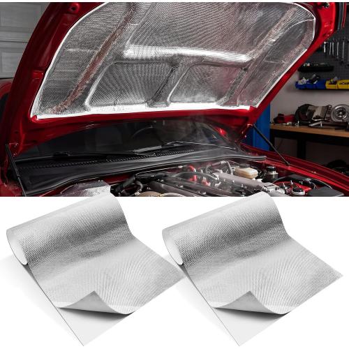 Amylove Aluminized Heat Shield Mat Thermal Barrier, 1 Pcs,