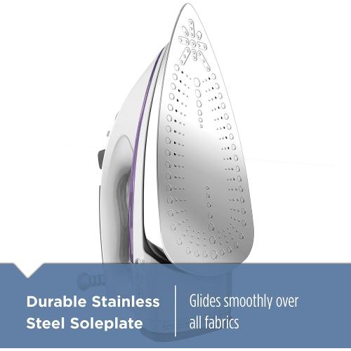BLACK DECKER Professional Steam Iron with Stainless Soleplate