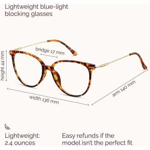 Gaoye Round Blue Light Blocking Glasses