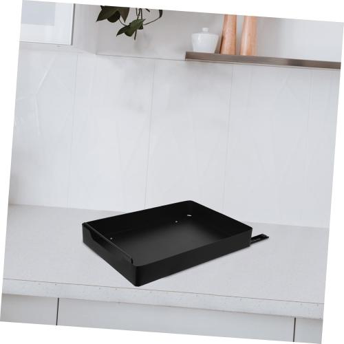 Ciieeo Pull Out Cabinet Organizer Expandable Slide Out Pantry Shelf Stainless Steel Frame Adjustable Storage for Kitchen Bathroom Sink Heavy Duty Roll Out Drawers