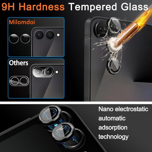 Milomdoi Screen Protector for Samsung Galaxy Z Flip 8/Z Flip 7