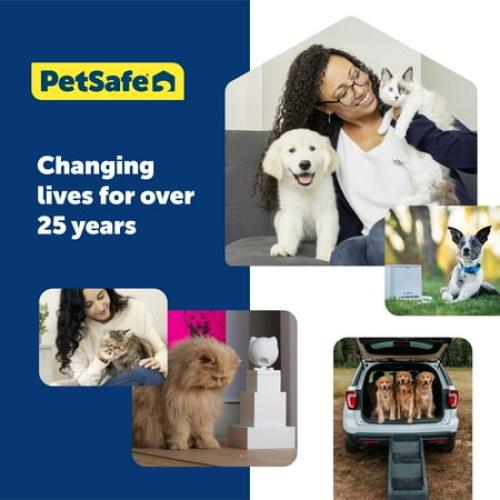 PetSafe Anti-Tracking Litter Mat, Works with All Cat Litter Boxes, Non-Slip, Durable, Gray, Large