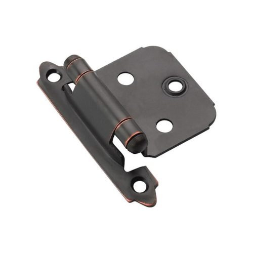 Amerock 1-13/16 in. W X 2-3/4 in. L Oil Rubbed Bronze Steel Variable Hinge 10 pk