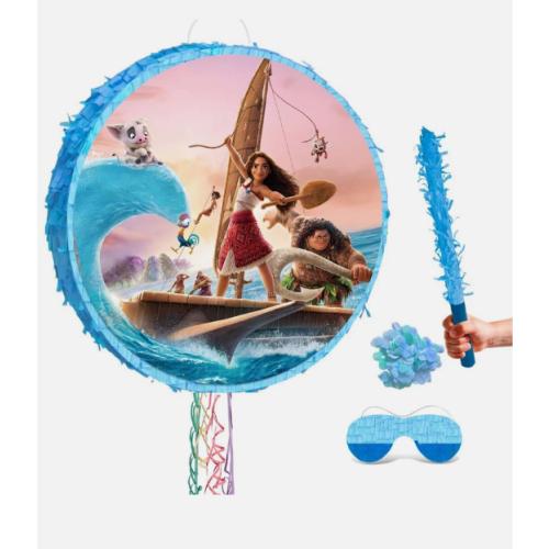 Disney Moana Pinata Party Game Pinata Sticks