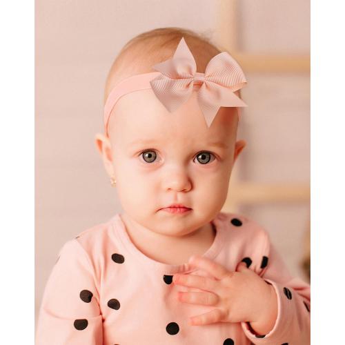 jollybows 40pcs Baby Girls Hair Bows Headbands Newborn Bows