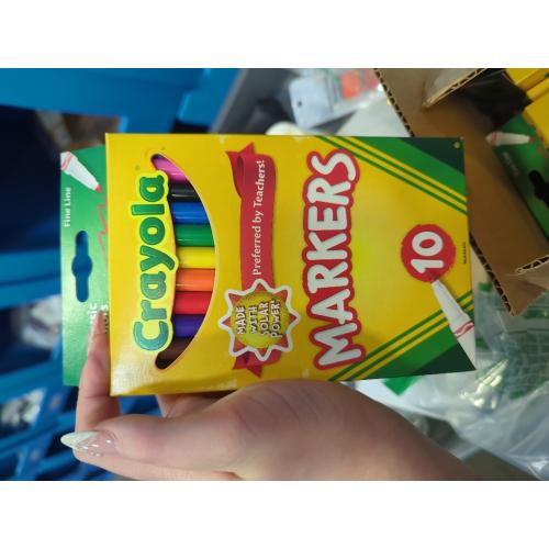 Crayola Fine Tip Markers for Kids 12ct, Bulk School Supplies for Classrooms