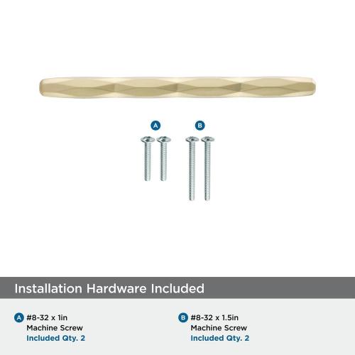 St. Vincent 5-1/16 in. (128 mm.) Center-to-Center Champagne Bronze Cabinet Drawer Pull