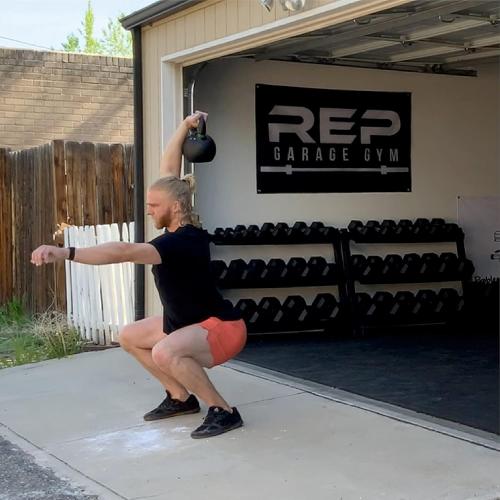 REP Fitness Kettlebell Set and Singles, 12 kg/26 lb Weight Range, Cast Iron, Strength Exercise Training, Home Gym, Power Workout Equipment, Free Weights, Dumbbell Alternative