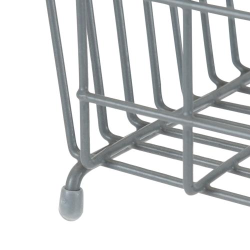 Kitchen Details 1.42-in W x 20-in L x 5.12-in H Metal Dish Rack
