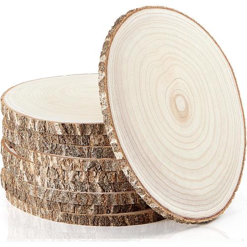 Large Wood Slices, Wood Centerpieces for Tables