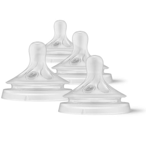 Philips Avent Natural Response Nipple, Slow Flow (Flow 2), SCY962/44