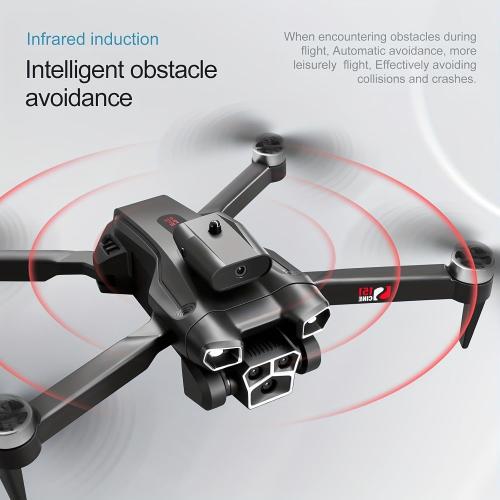 S151 Drone with Camera, Electrically Adjustable Three Camera, Built-In Optical Flow Positioning, Four-Sided Obstacle Avoidance, Suitable For Beginners, Christmas, Halloween, And Thanksgiving Gifts