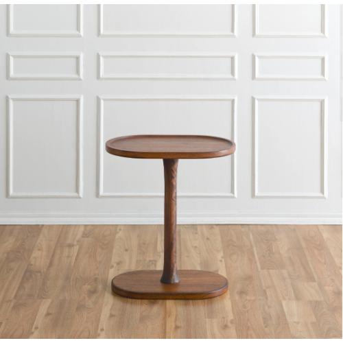 Campbell End Table Brown Wood