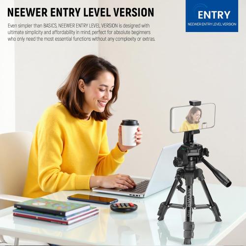 NEEWER Entry Level Version TP52 Mini Desk Phone Tripod Camera Webcam Stand