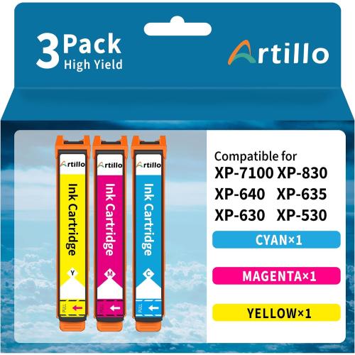 Remanufactured Replacement for Epson 410 color Ink Cartridge 410XL 3 Pack