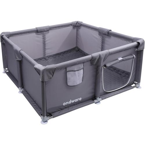 38 x 38 x 18 in Dog Whelping Box with Waterproof Pad for Small Dogs