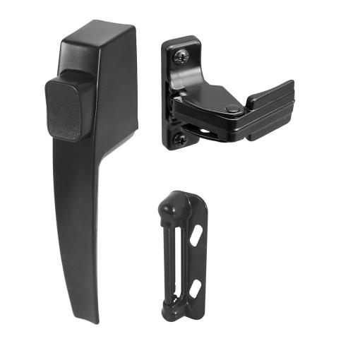 Prime-Line Black Screen Door Replacement Handleset