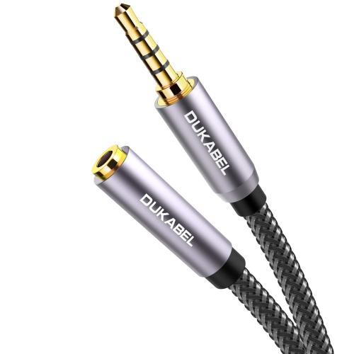 3.5mm Extension Cord, TRRS Male to Female Mic-Supported Extender-16 Feet/5M