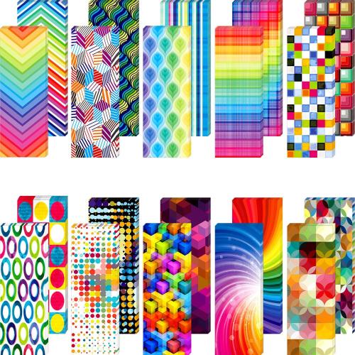 160 Pcs Laminated Book Markers Optical Reading Creative Bookmarks