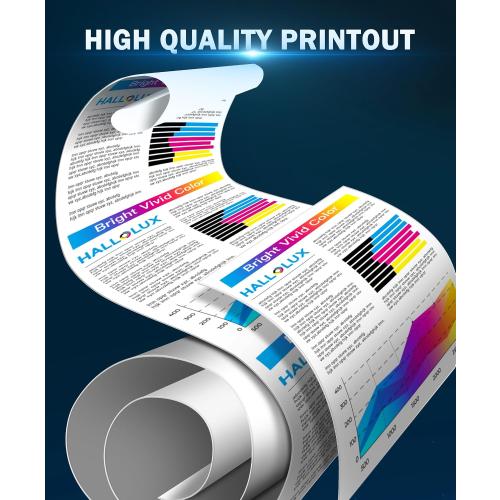 923e 923XL 8130e Ink Cartridges with Chip Replacement for HP 923XL Ink Cartridges Combo Pack for OfficeJet Pro 8130e 8135e 8139e 8138e 8122e 8120 8124e 8125e 8130 8132e 8134e (4 Pack, 6C3Y6LN)