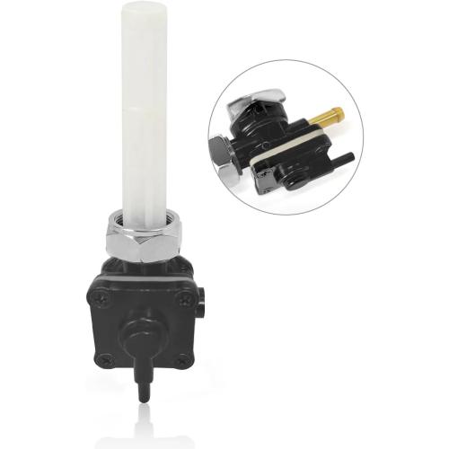 Fuel Valve Petcock 22mm Straight Outlet For Sportster 883 1200 XL883 XL1200 | 62169-95B, 62169-95, For Sportster 883 XL883 XLH883 Sportster 1200 XL1200 XLH1200 1995-2006 VACUUM SYSTEM Petcock