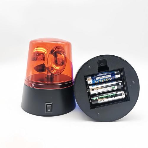 3inch Rotating Red Flashing Beacon Party Lamp DJ Strobe Light Disco Ball Light, 360 Degree Flashing Flare Safety Warning Lights Emergency LED Car Siren Strobe Lights