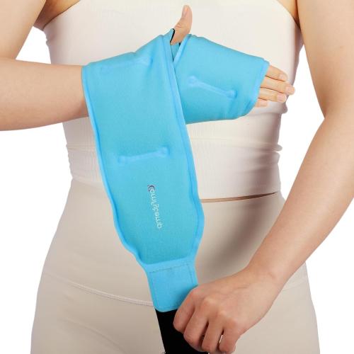 Comfytemp 24.5 Extra Long Wrist Ice Pack Wrap for Carpal Tunnel Relief