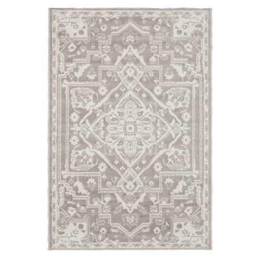 4'x6' Mohawk Gulzar Persian Woven Fashion Area Rug Beige/Ivory