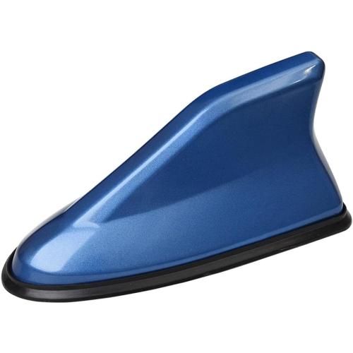 BELOMI Adhesive-Mount AM/FM Car Shark Fin Antenna Cover, Blue