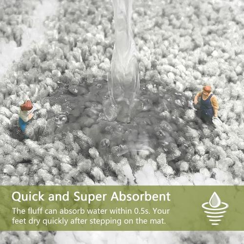 Small Get Naked Bathroom Rugs - Funny Bath Mats Non Slip Cute Carpet for Bathroom Floor Decor Water Absorbent Bath Rugs for Sink Bathtub and Shower Gray 16 x 24