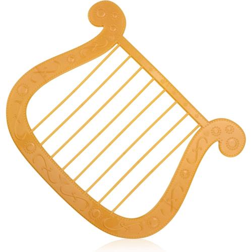 Angel Harp, Gold Plastic Harp Prop