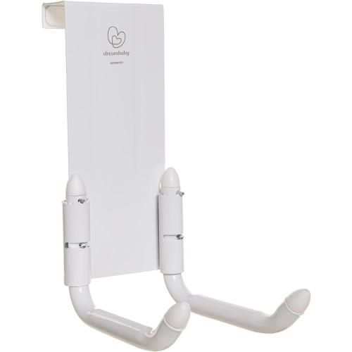 Dreambaby StrollAway Over The Door Baby Stroller Hanger – Heavy Duty Metal Hook Organizer with 50lb Load Capacity